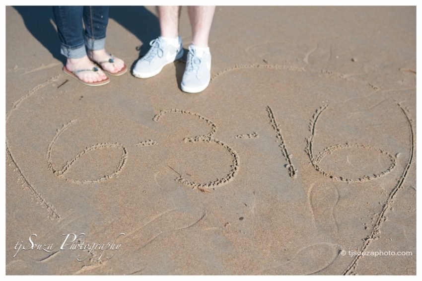 salisbury beach engagement photos