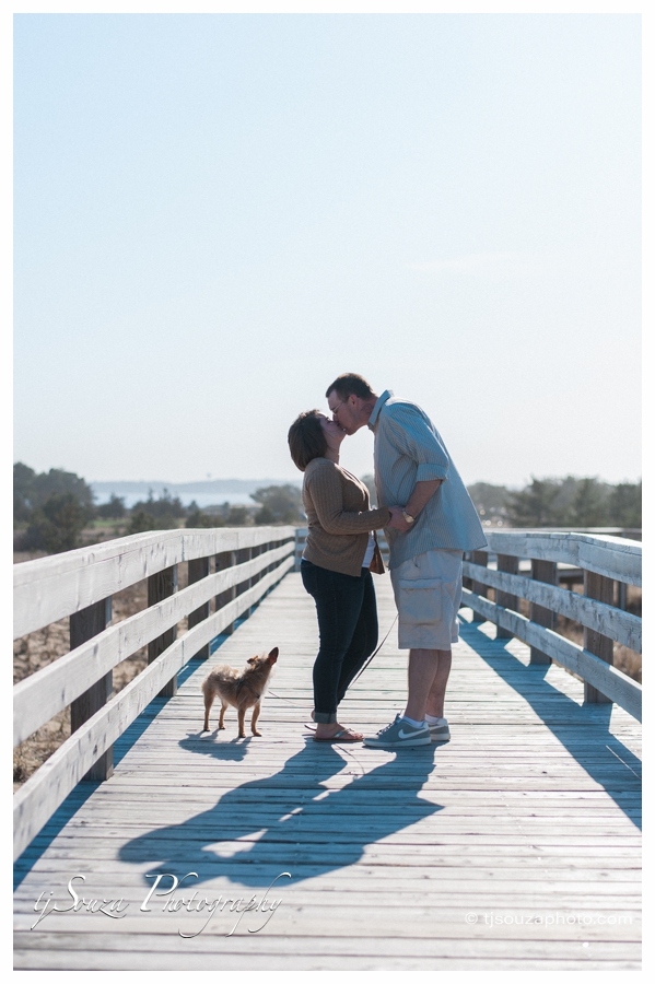 salisbury beach engagement photos