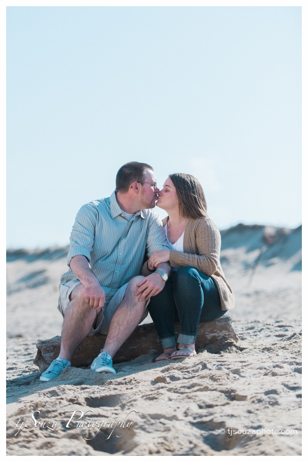 salisbury beach engagement photos