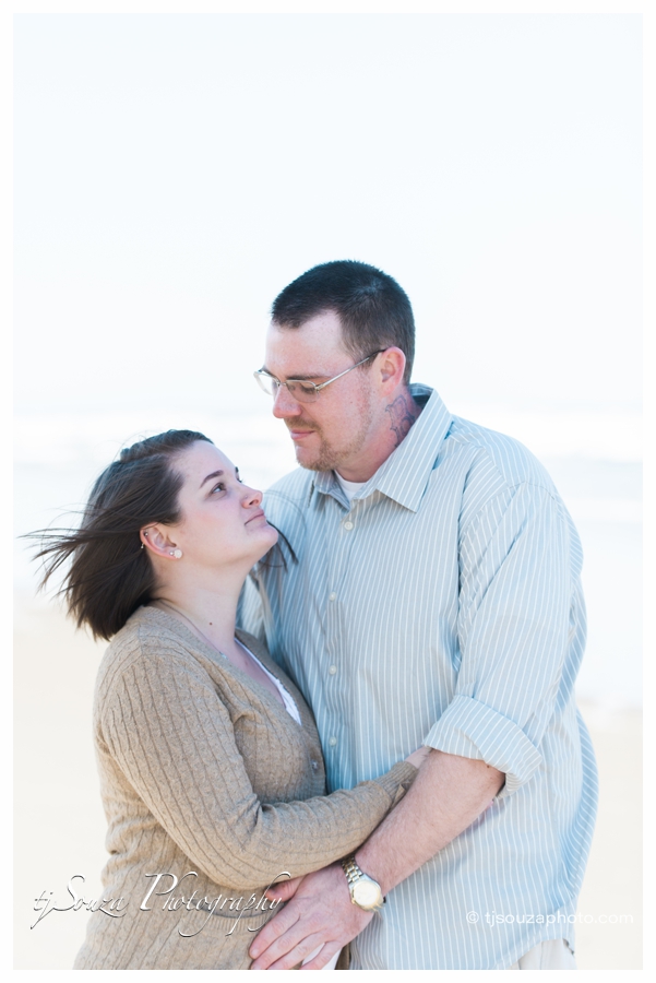 salisbury beach engagement photos