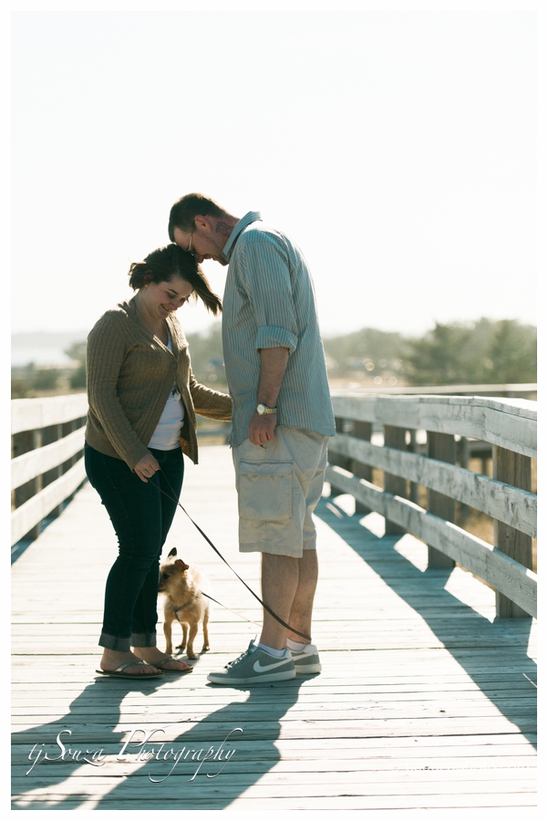 salisbury beach engagement photos