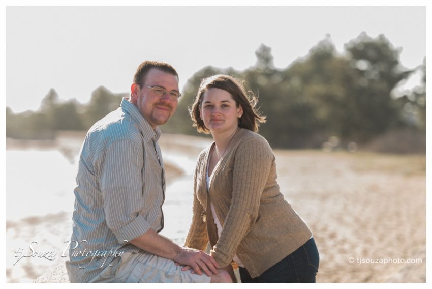 salisbury beach engagement photos