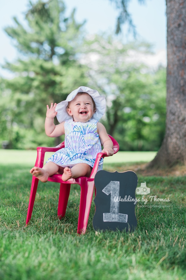 Melissa's 1st Birthday Portrait