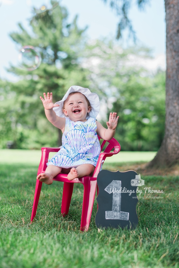 Melissa's 1st Birthday Portrait