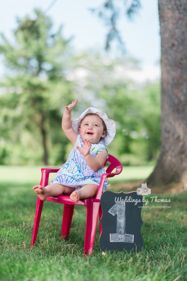 Melissa's 1st Birthday Portrait