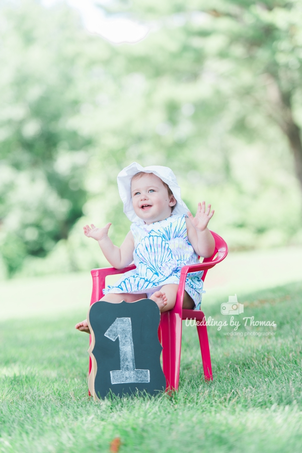 Melissa's 1st Birthday Portrait