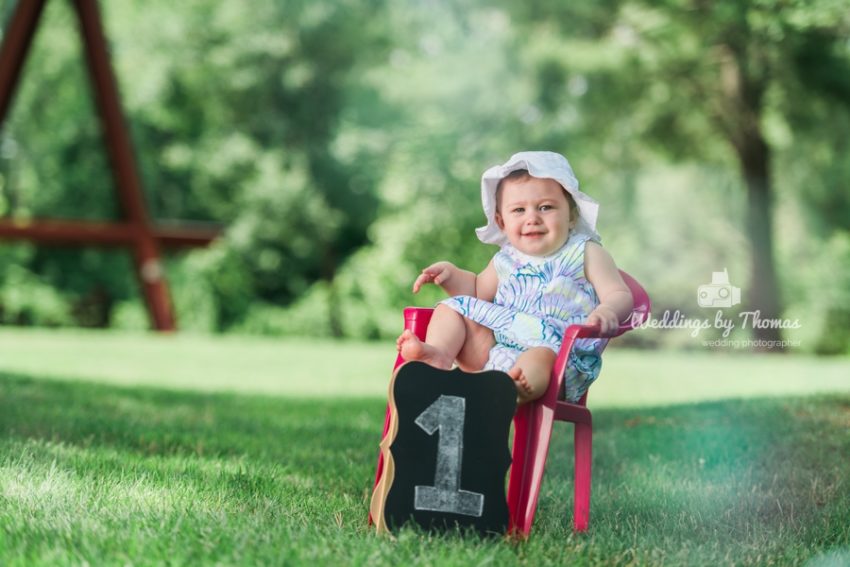 Melissa's 1st Birthday Portrait